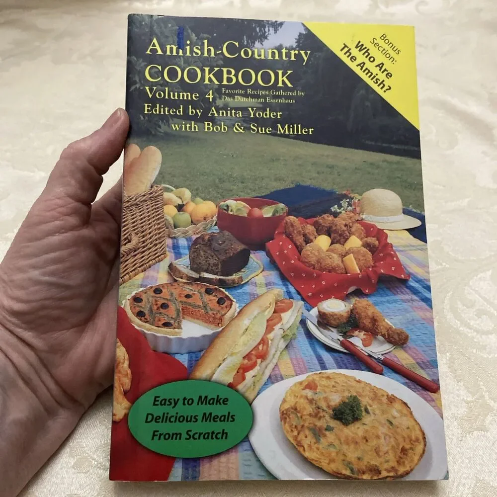 Amish-Country Cookbook Vol. 4 : (Otabind Edition) by Sue Miller (2003, Trade...
